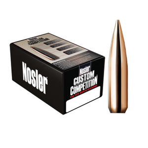 Nosler Custom Competition Bullets 6.5mm .264" 123 gr HPBT 250/ct - 53440 Nosler Custom Competition Bullets 6.5mm .264" 123 gr HPBT 250/ct - 53440