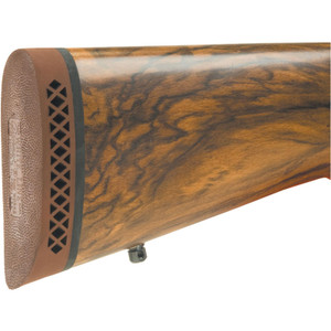 Pachmayr Deluxe Recoil Pad - Small 5.15" L x 1.80" W x 1" T Black/White Line Base - 10