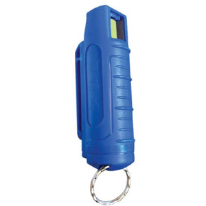 PSP 1/2 oz. Blue Heat Pepper Spray w/BLUE hard case & key ring - EHC14BH-C