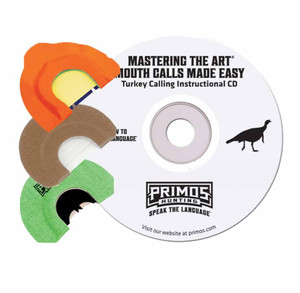 Primos Mastering the Art Turkey Mouth Call Pak Blister - PS1243 Primos Mastering the Art Turkey Mouth Call Pak Blister - PS1243