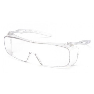 Pyramex Cappture Safety Glasses Clear with Clear Lenses - PYS9910ST Pyramex Cappture Safety Glasses Clear with Clear Lenses - PYS9910ST
