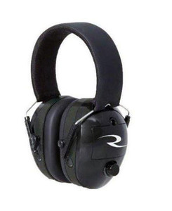 Radians Maximus Passive Ear Muffs 28dB Black with Green Ear Plugs 33dB - MX0100CS