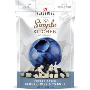 Readywise Simple Kitchen Blueberries & Yogurt - 5.93 oz - RWSK05-912 Readywise Simple Kitchen Blueberries & Yogurt - 5.93 oz - RWSK05-912