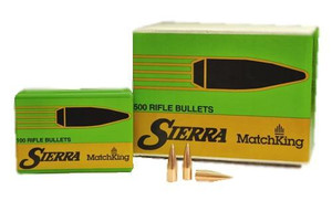 Sierra MatchKing Rifle Bullets (500/ct) .30 cal .308" 125 gr HP - 2121C Sierra MatchKing Rifle Bullets (500/ct) .30 cal .308" 125 gr HP - 2121C