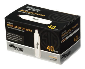 Sig Sauer CO2 Cartridge 12gr 40/ct - AC-12-40