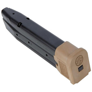 Sig Sauer P320-M17/M18 Handgun Magazine Coyote 9mm Luger 21/rd - MAG-MOD-F-9-21-COY Sig Sauer P320-M17/M18 Handgun Magazine Coyote 9mm Luger 21/rd - MAG-MOD-F-9-21-COY