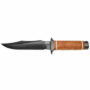 SOG Super SOG Bowie Knife 7.5" Blade Brown Leather - SOG-SB1T-L SOG Super SOG Bowie Knife 7.5" Blade Brown Leather - SOG-SB1T-L