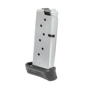 Springfield 911 Stainless Steel Magazine w/ Pinky Extension 9mm 7/rd - PG6907 Springfield 911 Stainless Steel Magazine w/ Pinky Extension 9mm 7/rd - PG6907
