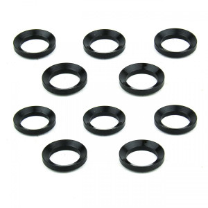 Tacfire AR-15/.223 Muzzle Brake Crush Black Washers - 10/ct - MAR059B Tacfire AR-15/.223 Muzzle Brake Crush Black Washers - 10/ct - MAR059B