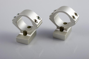 Talley Lightweight Alloy Mount Combo - Silver 1" - High Kimber 8400 - S950840