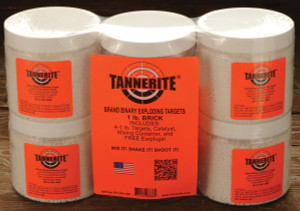 Tannerite Exploding Rifle Targets 1lb 4/pk - 1 BR