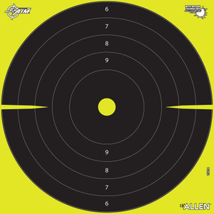 Allen EZ Aim Splash Reactive Target 12.5" Bullseye 30 per Pad - 15214-30