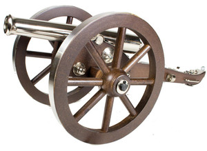 Traditions .50 cal Mini Napoleon III Cannon with 6 " Wheel Diameter 7.25" Barrel - CN8021 Traditions .50 cal Mini Napoleon III Cannon with 6 " Wheel Diameter 7.25" Barrel - CN8021