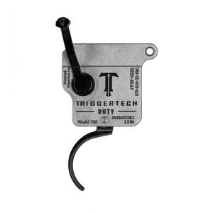 TriggerTech Duty Trigger Rem 700 Right Hand Curved Black No Bolt Release - R70-SDB-33-TNC