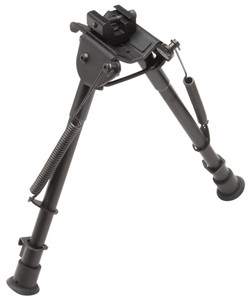 Truglo Tac-Pod Adjustable Bipod with Fixed Base - Adjustable from 9-13" - TG8901L