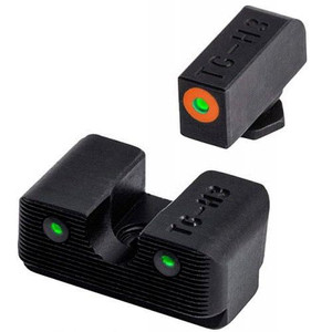 Truglo Tritium Pro Night Sight Set for Glock 42 43 MOS Orange - TG-TG231G3MC Truglo Tritium Pro Night Sight Set for Glock 42 43 MOS Orange - TG-TG231G3MC