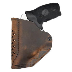 Versacarry IWB Revolver Holster for S&W J Frame Ruger LCR Brown/Black RH - REV211