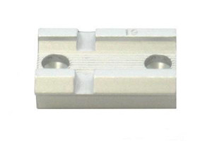 Weaver Standard Top Mount Aluminum Scope Base - Silver - #61S - Anschutz Churchill Cooey Knight Sako Sagage Tikka More - 48002