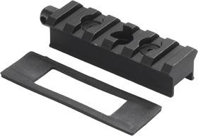 EXT MULTI SLOT BASE RUG AMER LA Black Matte Base PicatinnyClam 99468 - 99468