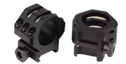 Weaver 6-Hole Aluminum Scope Rings  - Matte - 30mm High - 48352