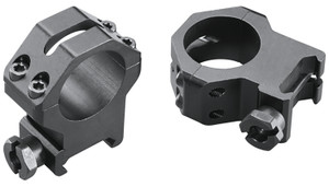 Weaver 4-Hole Skeleton Aluminum Scope Rings - Matte - 1" X-High - 48362