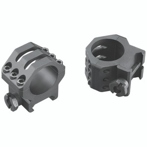 Weaver 6-Hole Picatinny Tactical Scope Rings 1" Medium - 99688