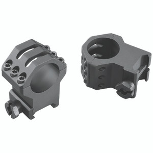 Weaver 6-Hole Picatinny Tactical Scope Rings 1" Extra X-High - 99691