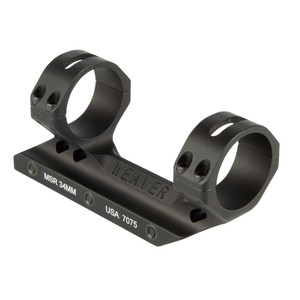 Weaver 34mm Fixed MSR Mount Forward Cantilever - Matte Hardcoat (Boxed) - 99681 Weaver 34mm Fixed MSR Mount Forward Cantilever - Matte Hardcoat (Boxed) - 99681