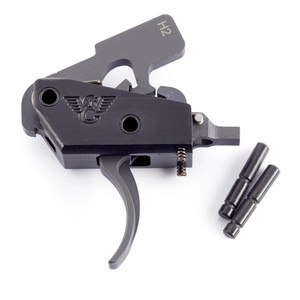Wilson Combat Tactical Trigger Unit for AR Platform Two Stage Semi Auto Paul Howe Model 4.5-5 lb Black - TR-TTU-H2
