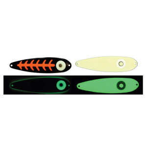 Moonshine Lures Ms-oc-m Magnum - Spoon 5" Orange Carbon - MS-OC-M Moonshine Lures Ms-oc-m Magnum - Spoon 5" Orange Carbon - MS-OC-M