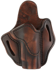 1791 Gunleather ORBH1SVTGR BH1 Optic Ready OWB Vintage Leather Belt Slide Fits 45 1911 Right Hand - ORBH1SVTGR 1791 Gunleather ORBH1SVTGR BH1 Optic Ready OWB Vintage Leather Belt Slide Fits 45 1911 Right Hand - ORBH1SVTGR