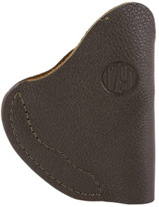 1791 Gunleather FCD2BRWL Fair Chase  IWB Size 02 Brown Leather Deer Hide Belt Clip Fits Ruger LCR Left Hand - FCD2BRWL