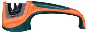AccuSharp 039C PullThrough Sharpener Hand Held Fine Coarse Tungsten Carbide and Ceramic Sharpener Rubber Handle BlackOrange - 039C AccuSharp 039C PullThrough Sharpener Hand Held Fine Coarse Tungsten Carbide and Ceramic Sharpener Rubber Handle BlackOrange - 039C