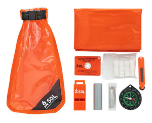 Survive Outdoors Longer 01401727 Scout Survival Kit Waterproof Orange - 1401727 Survive Outdoors Longer 01401727 Scout Survival Kit Waterproof Orange - 1401727