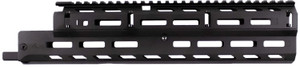 Aim Sports MMAK04 Handguard Long Dropin MLOK 2Piece Style Made of 6061T6 Aluminum with Black Anodized Finish for AK47 - MMAK04 Aim Sports MMAK04 Handguard Long Dropin MLOK 2Piece Style Made of 6061T6 Aluminum with Black Anodized Finish for AK47 - MMAK04
