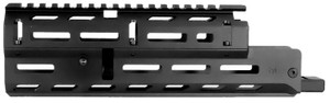 Aim Sports MMAK03 Handguard Medium Dropin MLOK 2Piece Style Made of 6061T6 Aluminum with Black Anodized Finish for AK47 - MMAK03 Aim Sports MMAK03 Handguard Medium Dropin MLOK 2Piece Style Made of 6061T6 Aluminum with Black Anodized Finish for AK47 - MMAK03