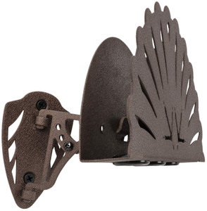 Allen 7238 EZ Mount Turkey Fan Display Wall Mount Turkey Brown Steel Includes Mounting Hardware - 7238
