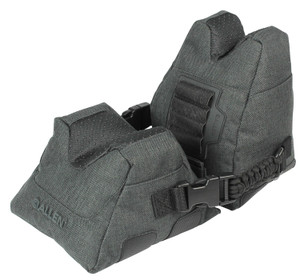 Allen 18417 Eliminator  Prefilled Front and Rear Bag Gray Polyester Side Release Buckles Weighs 4.50 lbs. 11.50 L x 7.50 H - 18417