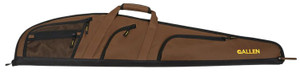Allen 99452 Daytona Shotgun Case 52 Mocha Brown Endura w Black Trim Adjustable Sling 4 Pockets  Easy Clean Lining - 99452