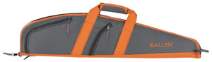 Allen 31732 Springs Compact Youth Rifle Case Fits Scoped Rifles Up To 32 Gray wOrange Trim Nylon Lining Padded Handle 2 Accessory Pockets - 31732