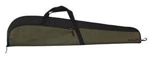 Allen 69346 Powell Rifle Case 46 Green wBlack Trim 600D Polyester Foam Padding Large Accessory Pocket  Lockable Zippers - 69346