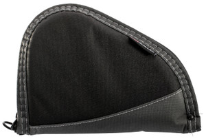 Allen 4448 Deluxe  Handgun Case Black wGray Trim Foam Padding NonAbsorbent Lining  Lockable Zipper 8 L - 4448