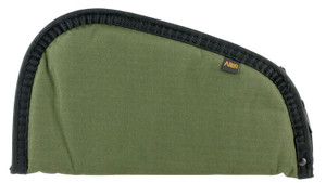 Allen 7211 Pistol Case  11 Long Green Earth Tone Holds Handgun Endura - 7211