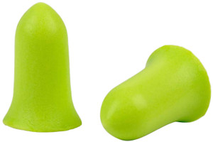 Allen 4131 Tapered Foam Ear Plugs 32 dB Lime Green 25 Pair - 4131