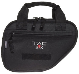 Tac Six 10940 Battalion Handgun Case 10 Long Black Neoprene Holds 1 - 10940