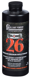 Alliant Powder RELODER26 Rifle Powder Reloder 26 Rifle MultiCaliber Magnum 1 lb - RELODER26
