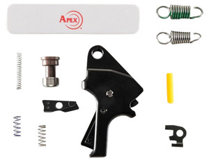 Apex Tactical 10027BLK Flat Face Forward Set Trigger Kit Black Compatible w MP 2.0 - 10027BLK