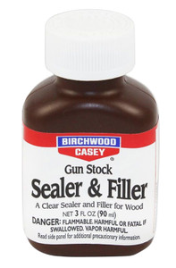 Birchwood Casey 23323 Gun Stock Sealer  Filler  3 oz. Bottle - 23323