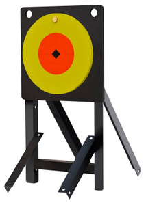 Birchwood Casey LCSPLR Large Range Spoiler Alert 10 OrangeYellow AR500 Steel Bullseye 0.50 Thick Includes Crosshair Sticker - LCSPLR Birchwood Casey LCSPLR Large Range Spoiler Alert 10 OrangeYellow AR500 Steel Bullseye 0.50 Thick Includes Crosshair Sticker - LCSPLR
