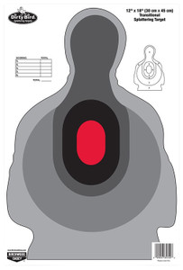 Birchwood Casey 35722 Dirty Bird  Silhouette Tagboard Target 12 x 18 100 Per Pkg - 35722